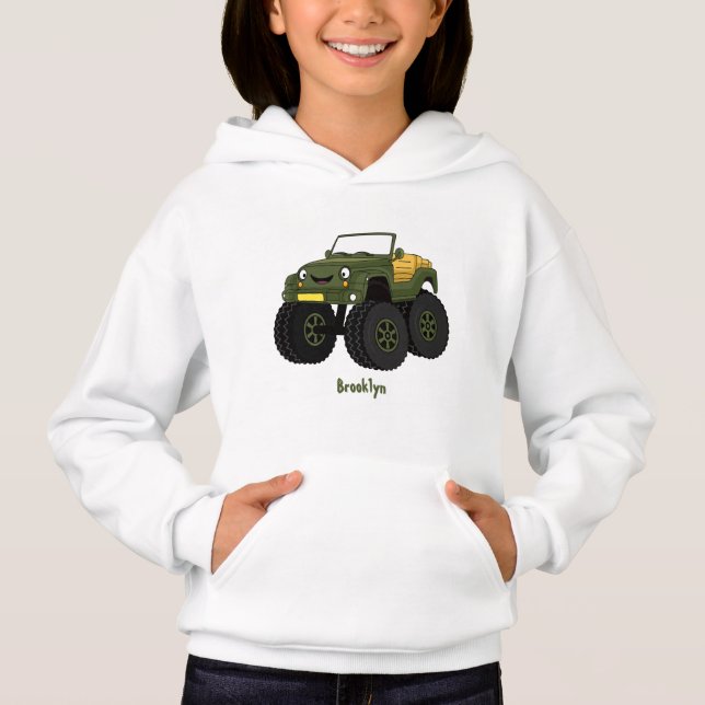 Un Green Monster truck (Devant)