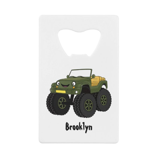 Un Green Monster truck (Devant)