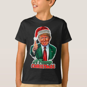 Un haut de tank de Noël Trump