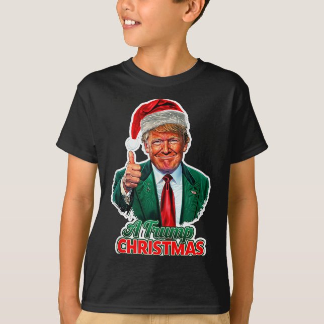 Un haut de tank de Noël Trump  (Devant)
