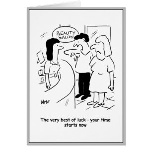 Un homme au salon de beauté dit que votre temps co