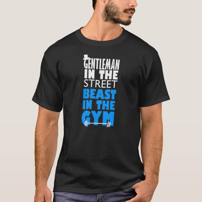 Un homme dans la rue - Beast dans la T-shirt de gy (Devant)