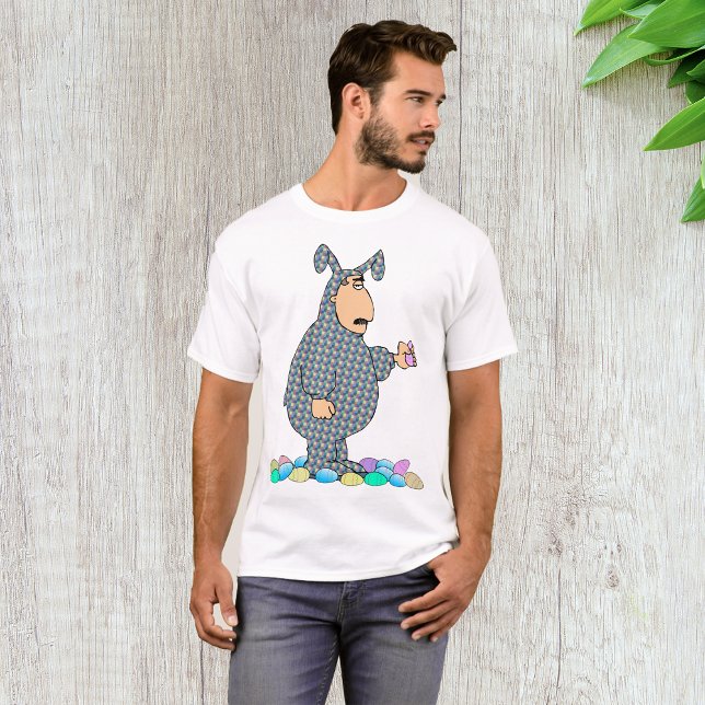 Un Homme En T-Shirt De Pâques Bunny Mens (Créateur téléchargé)