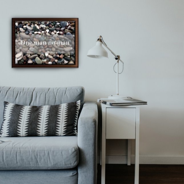 Un homme et un homme affiche de motivation (Créateur téléchargé)