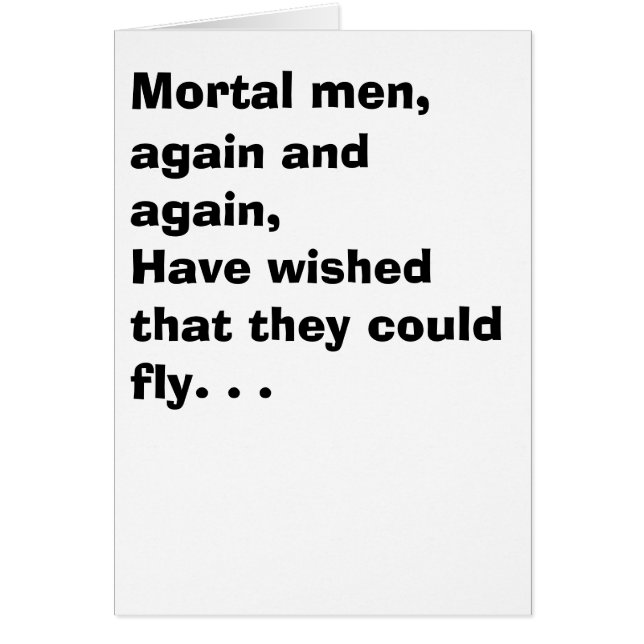 Un homme et une mouche (Devant)