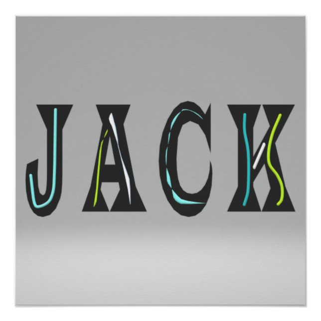 Un Homme Nommé Jack Est De Retour Poster (Devant)