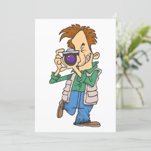 Un Homme Prend Une Invitation Photo