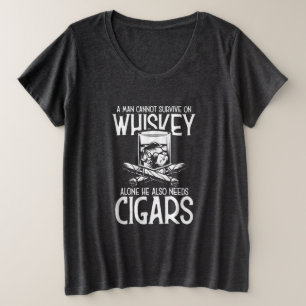 Un Homme Qui Aime Le Whiskey Et Le Cigar