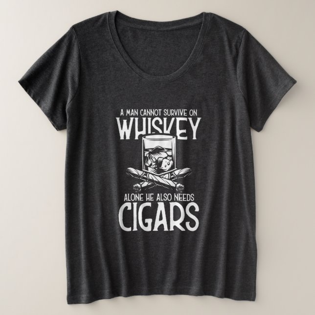 Un Homme Qui Aime Le Whiskey Et Le Cigar (Design devant)