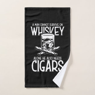 Un Homme Qui Aime Le Whiskey Et Le Cigar