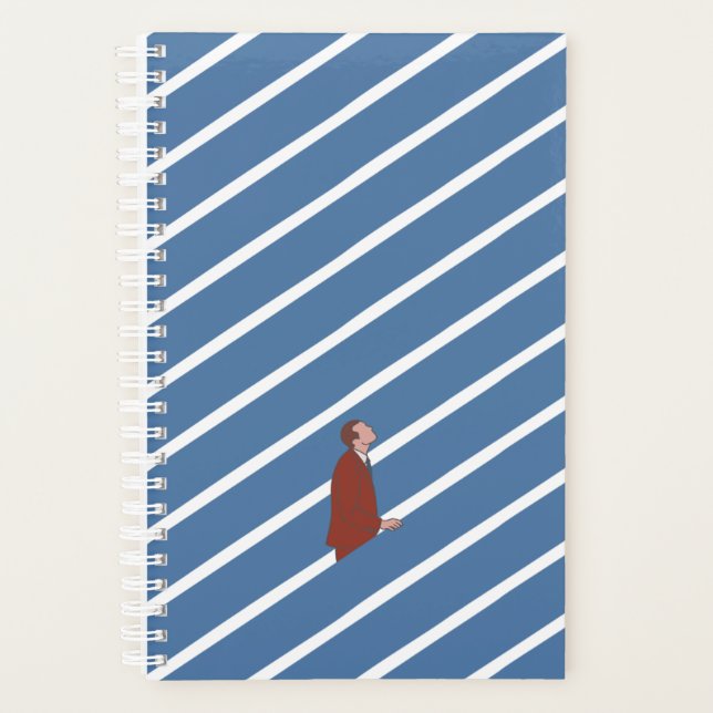 Un Homme Se Lève Félicitations Cadeau (Devant)