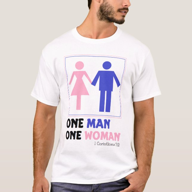 Un homme une femme Tshirt (Devant)