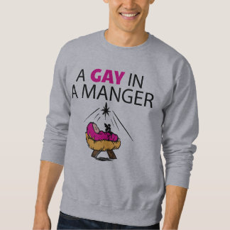 Un homosexuel dans un pullover de Manger Xams