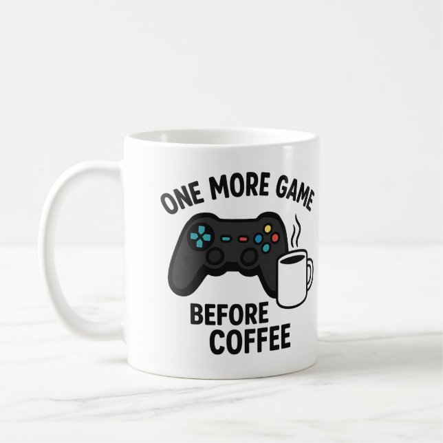 "Un Jeu De Plus Avant Café" Jeu Mug (Gauche)