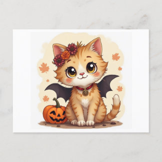 un joli cadeau de carte pour Halloween