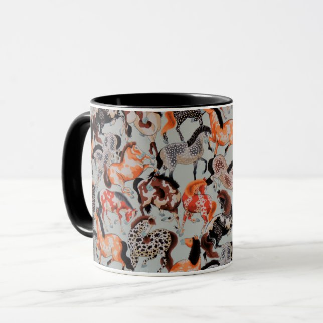 Un joli Philip Jacobs Tissus Neddy Horse Mug (Devant gauche)