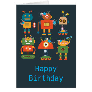 Un joli robot design pour enfants