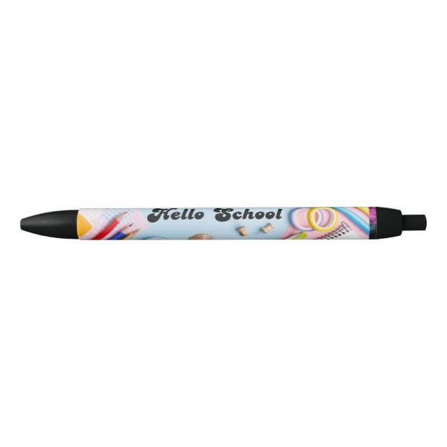Un joli stylo noir pour enfants (Devant)
