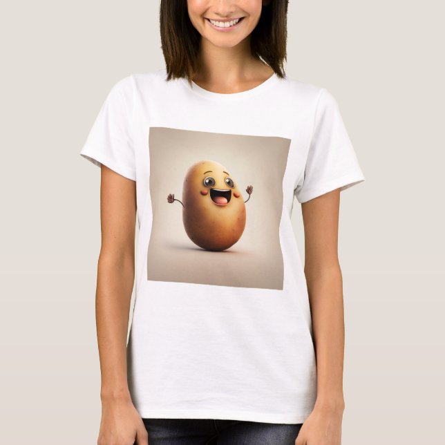 Un joli t-shirt de pomme de terre (Devant)