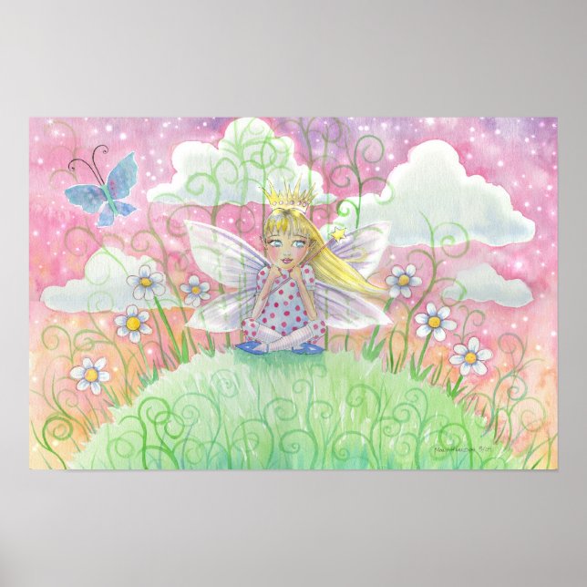 Un jour, je serai une princesse fée affiche (Devant)