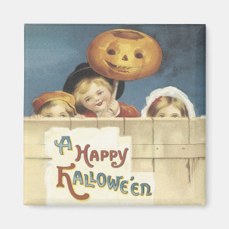 Un joyeux aimant Vintage Halloween