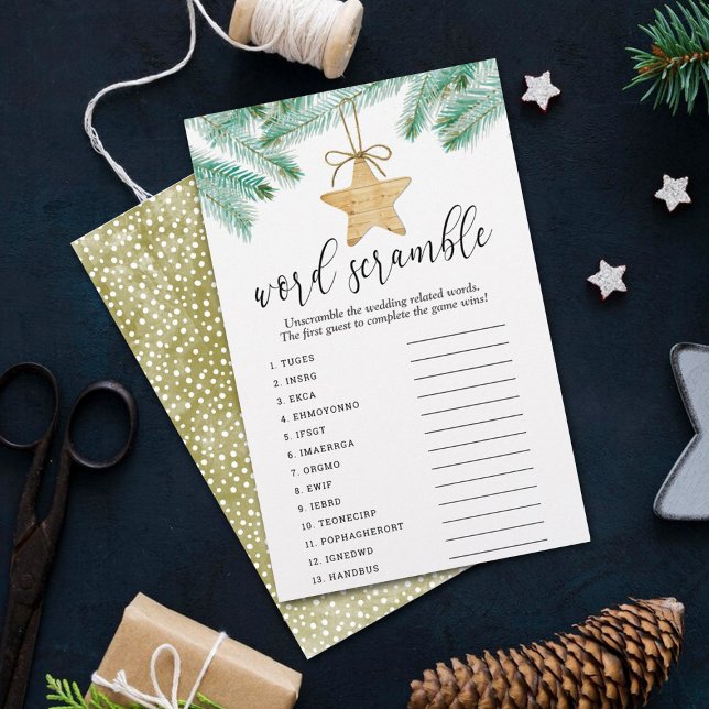 Un Joyeux Petit Jeu De Mots Fêtes des mariées (Créateur téléchargé)