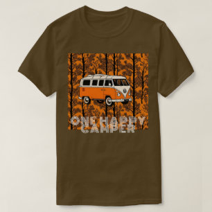 Un joyeux T-shirt Vintage Camper