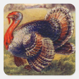 Un joyeux Thanksgiving pour vous Sticker Vintage