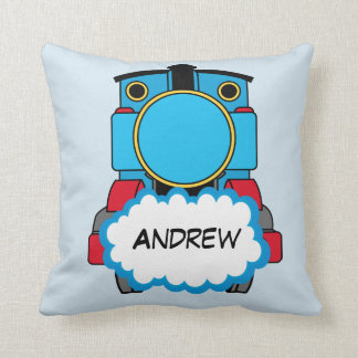 Un joyeux train pour les coussins douces