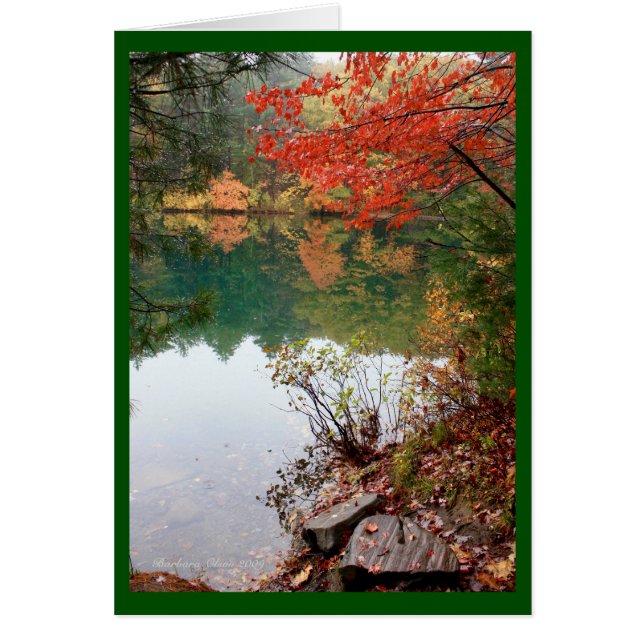 Un lac est l'oeil de la Terre (Devant)