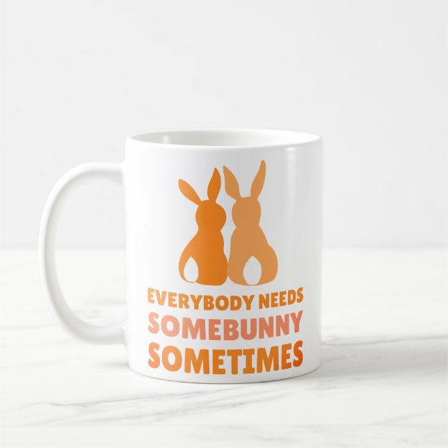 Un Lapin À Aimer – Mug de Pâques (Gauche)