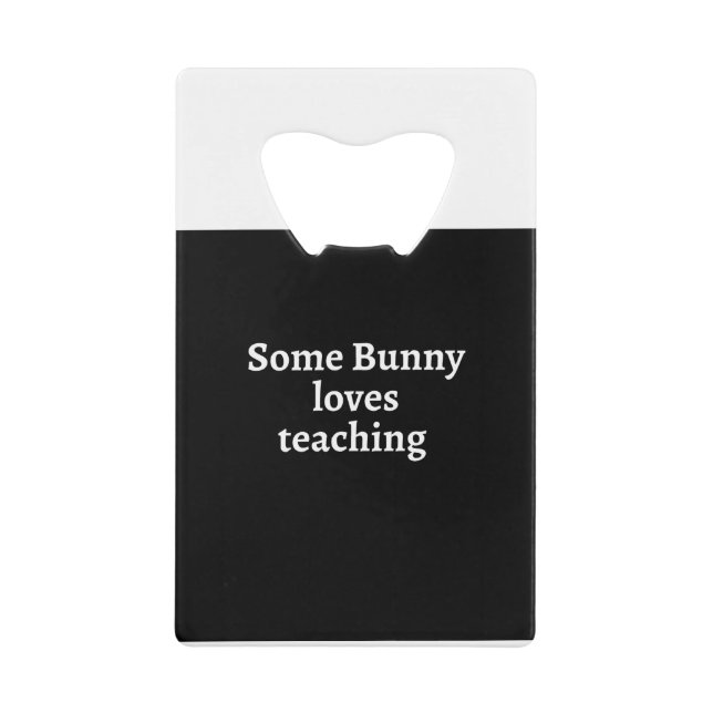 Un lapin adore enseigner (Devant)
