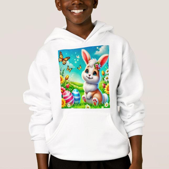 Un lapin heureux (Devant)