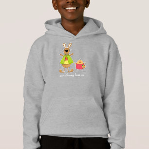 Un Lapin M'Aime. Sweat - shirt à capuche de Pâqu