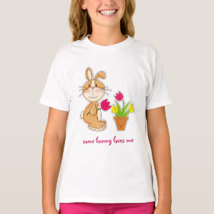 Un Lapin M'Aime. T-shirts pour enfants cadeaux de
