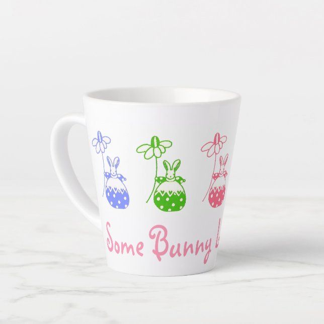 Un Lapin T'Aime ! Latte Mug (Angle gauche)