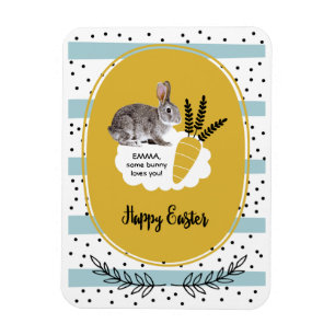 Un Lapin T'Aime. Magnets cadeaux de Pâques