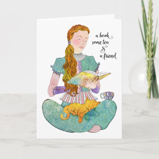 Un livre et une carte d'ami (Devant)