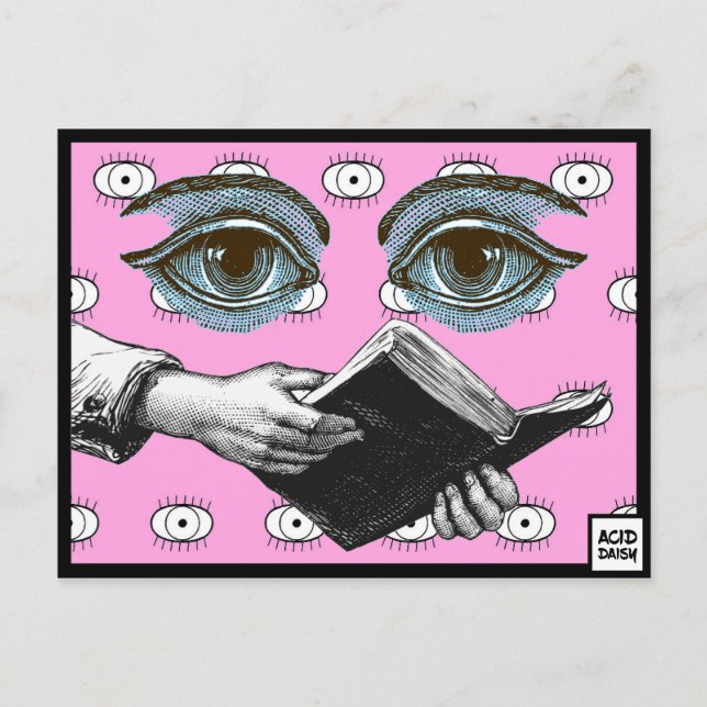 Un Livre Pour La Carte Postale Personnalisable Kin (Devant)