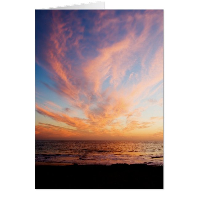 Un magnifique coucher de soleil (Devant)