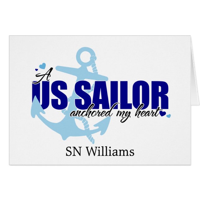 Un marin ancré dans mon coeur (Devant horizontal)