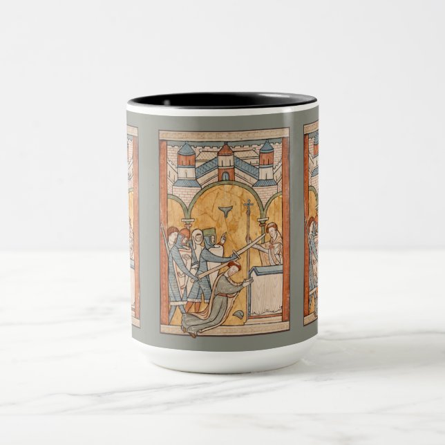 Un Martyre précoce de St. Thomas Becket sur un Mug (Centre)