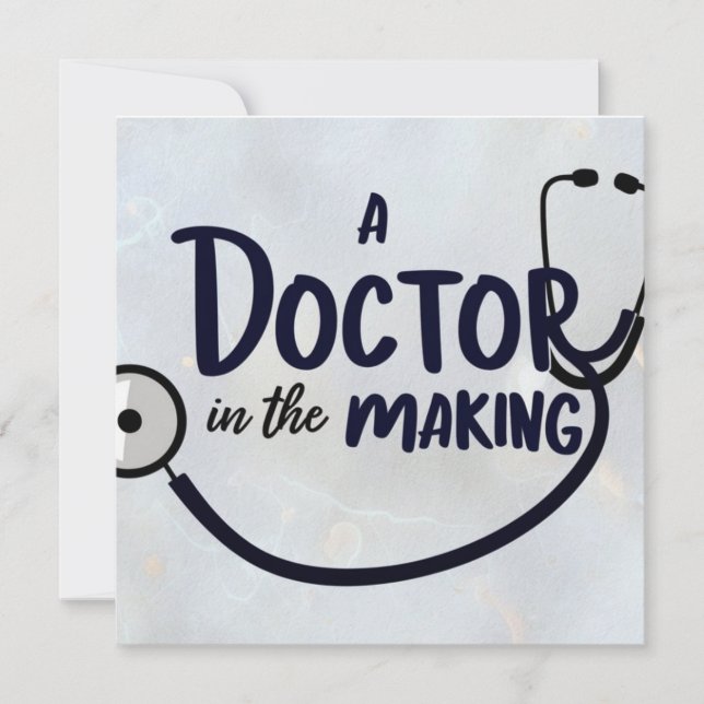 Un médecin en devenir (Devant)