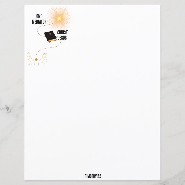 Un médiateur Christian Stationery (Devant)