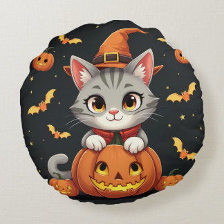 un mignon coussin d'Halloween.