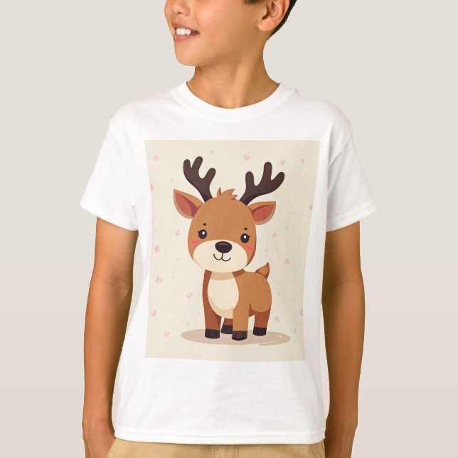 Un mignon T-shirt de Noël (Devant)