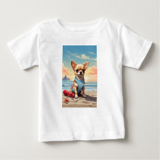 Un mignon T-shirt en forme de petit chien pour
