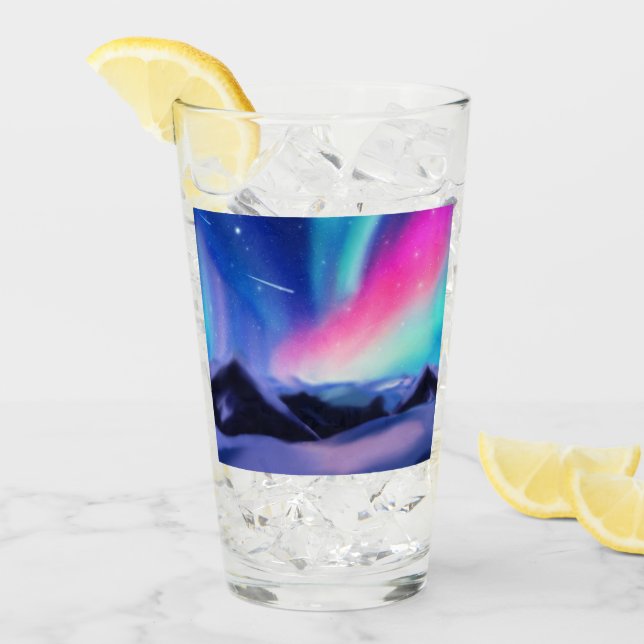 Un million d'Aurora rêve de verre (Devant glace)