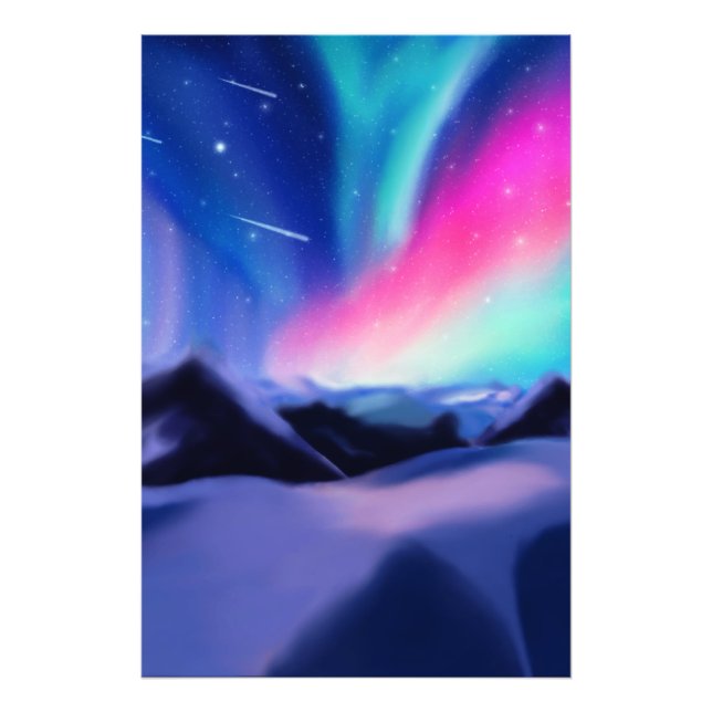 Un million d'Aurora rêve Impression photo (Devant)