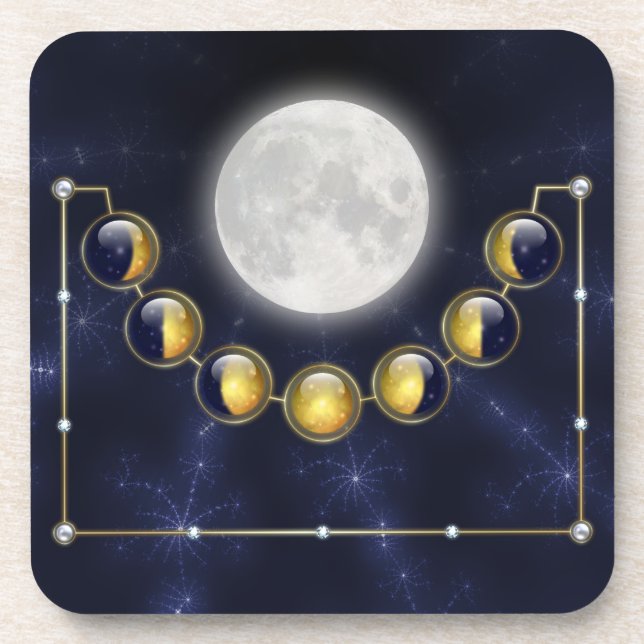 Un mois dans la vie de la Lune Dessous de verre de (Devant)